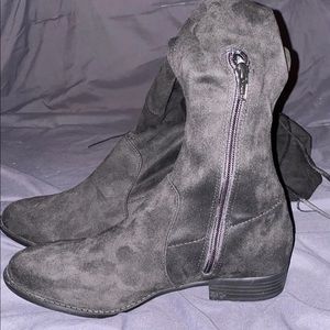 Black Knee High Boots